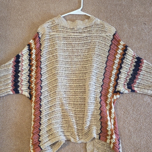 Maurices Multicolor Open-Knit Cardigan - Picture 5 of 6